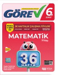 Nitelik 6. Sınıf Matematik Görev 36 Haftalık Çalışma Föyleri Nitelik Yayınları