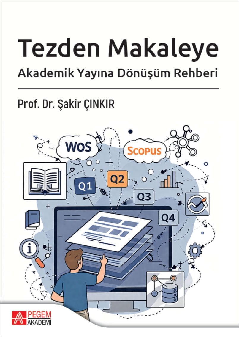 Pegem Tezden Makaleye Akademik Yayına Dönüşüm Rehberi - Şakir Çınkır Pegem Akademi Yayıncılık