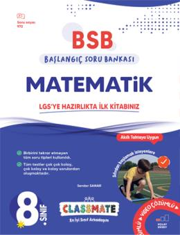 Okyanus 8. Sınıf Matematik Classmate Başlangıç Soru Bankası Okyanus Yayınları