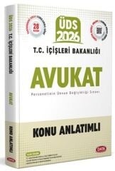 Data 2026 GYS ÜDS İçişleri Bakanlığı Avukat Konu Anlatımlı Görevde Yükselme Ünvan Değişikliği Data Yayınları