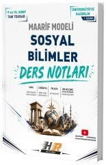 Hız ve Renk YKS TYT Sosyal Bilimler Maarif Modeli Ders Notları 1. Aşama Hız ve Renk Yayınları