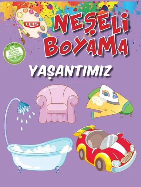 Neşeli Boyama - Yaşantımız Parıltı Yayınları