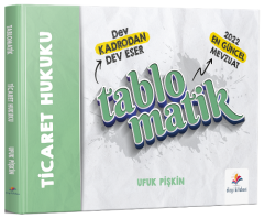 Dizgi Kitap Hakimlik Kaymakamlık Ticaret Hukuku Tablomatik Konu Anlatımı - Okan Arslan Dizgi Kitap Yayınları