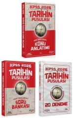 CBA Yayınları 2026 KPSS Tarihin Pusulası Konu Anlatımı + Soru Bankası  + 20 Deneme 3 lü Set - İsmail Adıgüzel CBA Yayınları