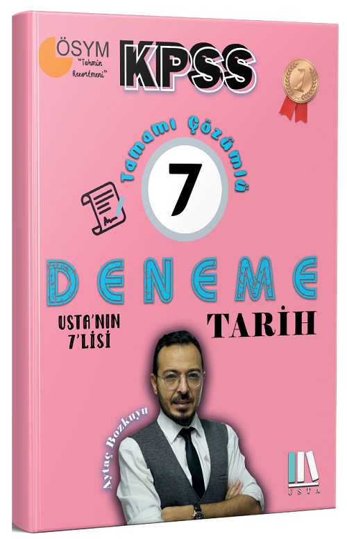 Usta KPSS Tarih Ustaların 7 lisi 7 Deneme Çözümlü - Aytaç Bozkuyu Usta Yayıncılık
