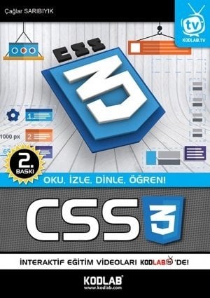 Kodlab CSS3 2. Baskı - Çağlar Sarıbıyık Kodlab Yayınları