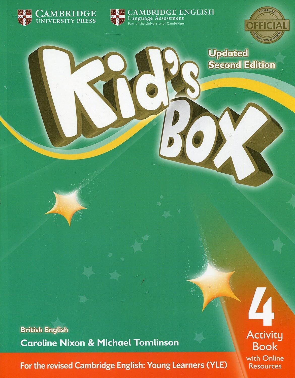 Cambridge Kids Box Level 4 Activity Book with Online Resources Cambridge Yayınları