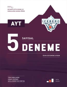 Okyanus YKS AYT Sayısal Iceberg 5 Deneme Okyanus Yayınları
