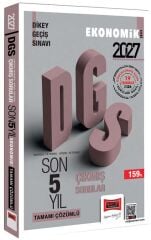 Yargı 2027 DGS Çıkmış Sorular Son 5 Yıl Çözümlü Ekonomik Seri Yargı Yayınları