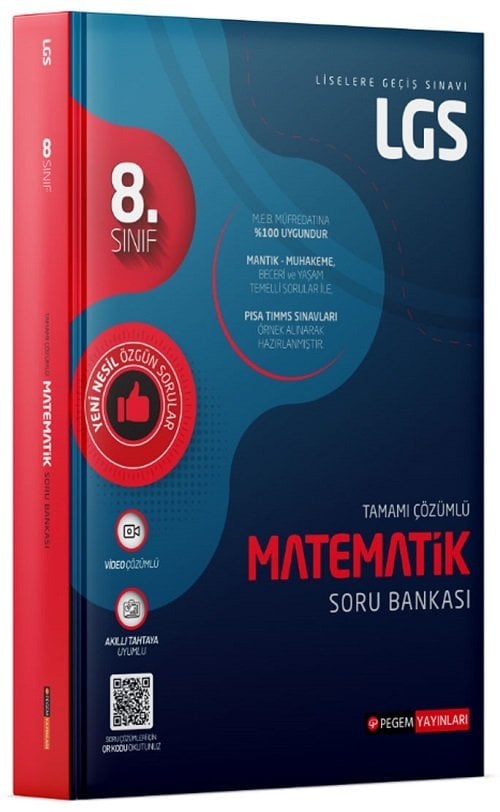 Pegem 8. Sınıf LGS Matematik Soru Bankası Pegem Akademi Yayınları