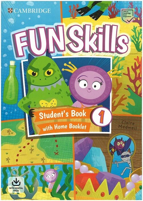 Cambridge Fun Skills Level 1 Student's Book with Home Booklet and Downloadable Audio Cambridge Yayınları