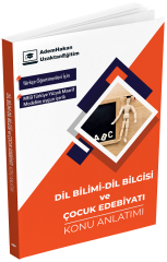 Adem Hakan ÖABT Türkçe Öğretmenliği Dil Bilimi-Dil Bilgisi ve Çocuk Edebiyatı Konu Anlatımı Adem Hakan UZEM