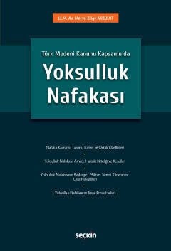 Seçkin Yoksulluk Nafakası - Merve Bilge Akbulut Seçkin Yayınları