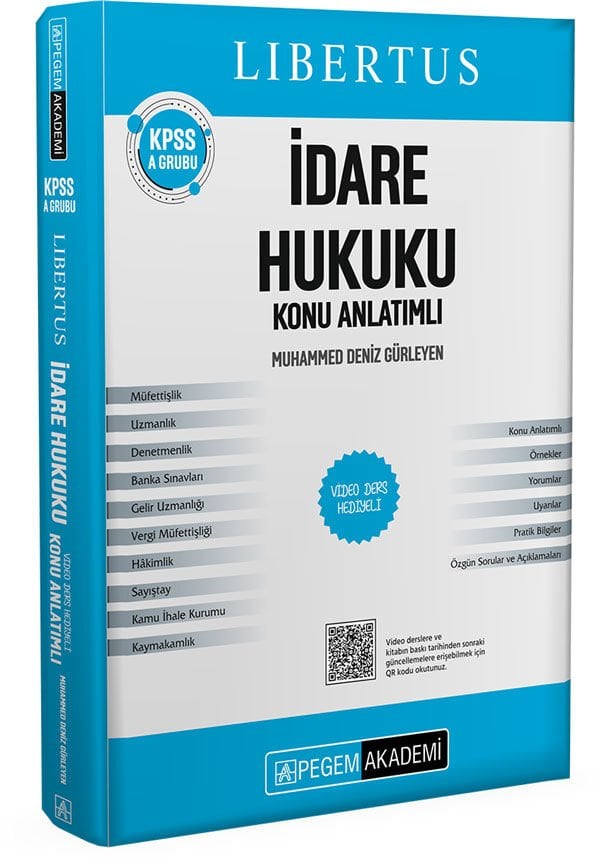 Pegem 2026 KPSS A Grubu Libertus İdare Hukuku Konu Anlatımı Pegem Akademi Yayınları