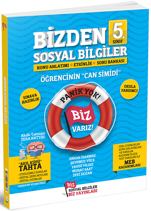 Sosyal Bilgiler Biz 5. Sınıf Sosyal Bilgiler Bizden Konu Anlatımlı Soru Bankası Sosyal Bilgiler Biz Yayınları