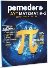 Pomodoro YKS AYT Matematik-2 Süper Pratik Notlar Pomodoro Yayınları