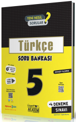 Üçgen Akademi 5. Sınıf Türkçe Soru Bankası Üçgen Akademi Yayınları