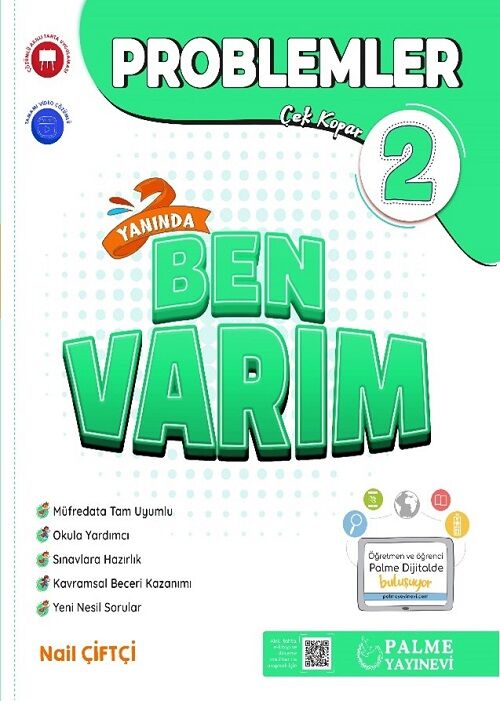 Palme 2. Sınıf Problemler Yanında Ben Varım Soru Kitabı Palme Yayınları