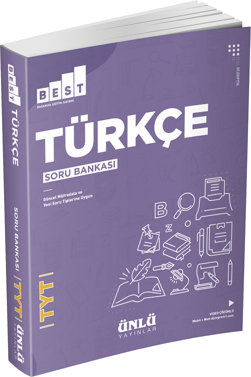 Ünlü YKS TYT Türkçe BEST Soru Bankası Ünlü Yayınları