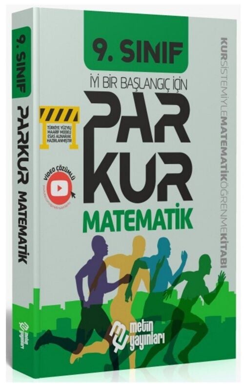 Metin 9. Sınıf Parkur Matematik Soru Bankası Çözümlü Metin Yayınları
