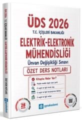 GYS Akademi 2026 GYS ÜDS İçişleri Bakanlığı Elektrik-Elektronik Mühendisliği Özet Ders Notları Görevde Yükselme Ünvan Değişikliği GYS Akademi