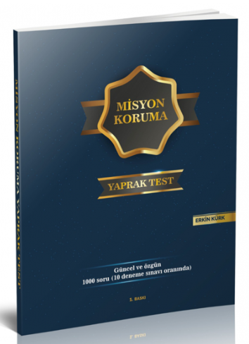 Erkin Kürk 2025 Misyon Koruma Yaprak Test Erkin Kürk