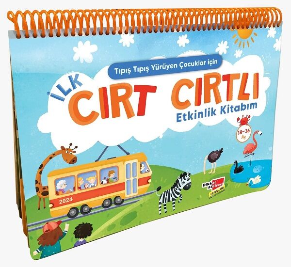 İlk Cırt Cırtlı Etkinlik Kitabım Dikkat Atölyesi Yayınları