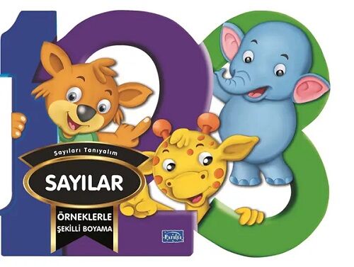 Örneklerle Şekilli Boyama – Sayılar Parıltı Yayınları