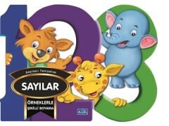 Örneklerle Şekilli Boyama – Sayılar Parıltı Yayınları