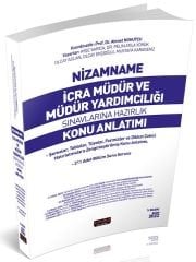 Savaş 2022 İcra Müdür ve Yardımcılığı Sınavı Nizamname Konu Anlatımlı 3. Baskı Savaş Yayınları