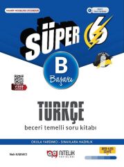 Nitelik 6. Sınıf Türkçe Süper B Beceri Temelli Soru Kitabı Nitelik Yayınları