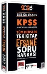 Yargı 2026 KPSS Lise Ön Lisans Efsane Soru Bankası Tek Kitap Yargı Yayınları