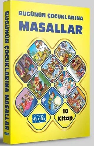 Bugünün Çocuklarına Masallar 10 Kitap Set Parıltı Yayınları
