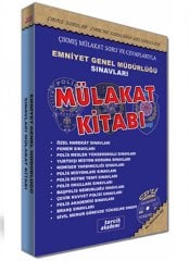 SÜPER FİYAT - Tercih Akademi Emniyet Genel Müdürlüğü Sınavları Mülakat Kitabı CD li Tercih Akademi Yayınları