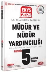 SÜPER FİYAT - Data 2026 MEB EKYS Müdür ve Yardımcılığı PRESTİJ 5 Deneme Data Yayınları