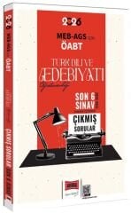 Yargı 2026 ÖABT MEB-AGS Türk Dili ve Edebiyatı Öğretmenliği Çıkmış Sorular Son 6 Sınav Çözümlü Yargı Yayınları