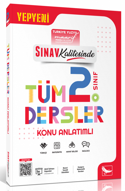Sınav 2. Sınıf Tüm Dersler Sınav Kalitesinde Maarif Modeli Konu Anlatımlı Sınav Yayınları