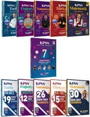 Yediiklim 2026 KPSS Genel Yetenek Genel Kültür Atölye Soru Bankası + 102+7 Deneme 11 li Set Yediiklim Yayınları