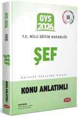 Data 2026 GYS MEB Milli Eğitim Bakanlığı Şef Konu Anlatımlı Görevde Yükselme Data Yayınları