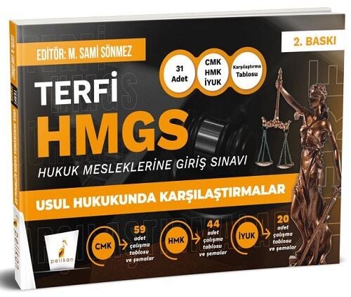 Pelikan TERFİ HMGS Usul Hukukunda Karşılaştırmalar Konu Anlatımı 2. Baskı - M. Sami Sönmez Pelikan Yayınları