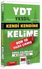 Yargı YDT YKSDİL Kendi Kendine Kelime Son 10 Yılda Çıkmış Sınav Kelimeleri - Erkan Önler Yargı Yayınları