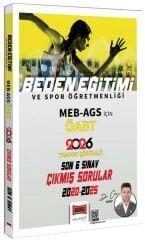 Yargı 2026 ÖABT MEB-AGS Beden Eğitimi Öğretmenliği Çıkmış Sorular Son 6 Sınav Çözümlü - Can Nakip Yargı Yayınları