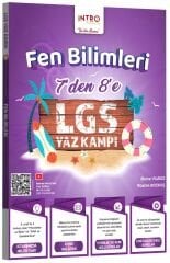 İntro 7 den 8 e LGS Fen Bilimleri Yaz Kampı İntro Yayınları
