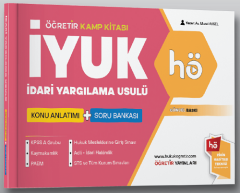 Öğretir HMGS Hakimlik KPSS PAEM Misyon Koruma İdari Yargılama Hukuku Konu Anlatımlı Soru Bankası Kamp Kitabı - Murat Aksel Öğretir Yayınları
