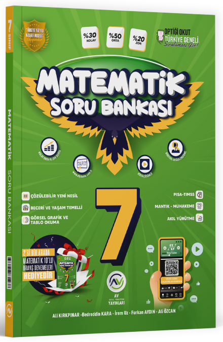 Av Yayınları 7. Sınıf Din Kültürü ve Ahlak Bilgisi Maarif Modeli Soru Bankası Av Yayınları