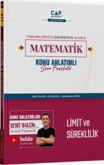 Çap Yayınları YKS TYT AYT Matematik Limit ve Süreklilik Konu Anlatımlı Soru Fasikülü - Seyit Yalçın Çap Yayınları