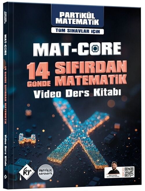 KR Akademi YKS TYT AYT KPSS DGS ALES Partikül Matematik 14 Günde Mat-Core Sıfırdan Matematik Video Ders Kitabı - Melih Akgündüz KR Akademi