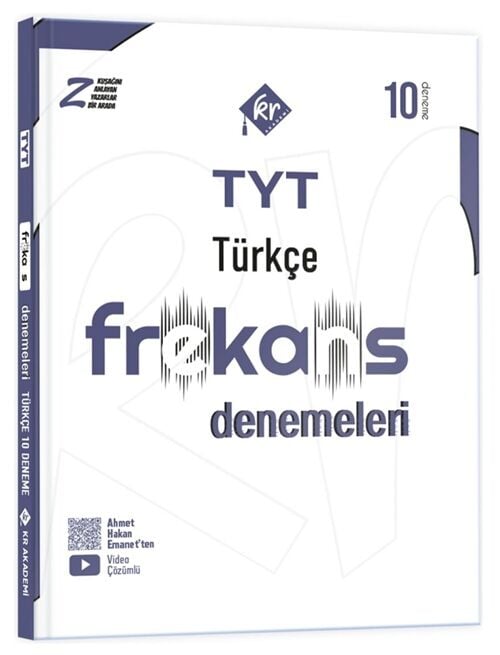 KR Akademi YKS TYT Türkçe Frekans 10 Deneme KR Akademi
