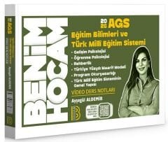 Benim Hocam 2026 MEB-AGS Eğitim Bilimleri ve Türk Milli Eğitim Sistemi Ders Notları - Ayşegül Aldemir Benim Hocam Yayınları