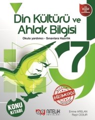 Nitelik 7. Sınıf Din Kültürü ve Ahlak Bilgisi Konu Kitabı Nitelik Yayınları